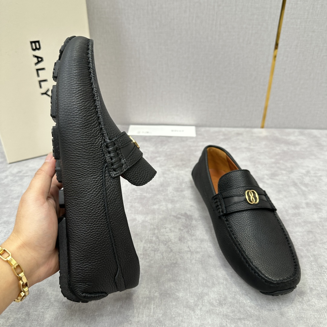 💋💍BL家新品乐福鞋 BALL* 巴-利  PAIPEL春夏豆豆鞋驾车鞋男鞋  独特的品牌logo标识设