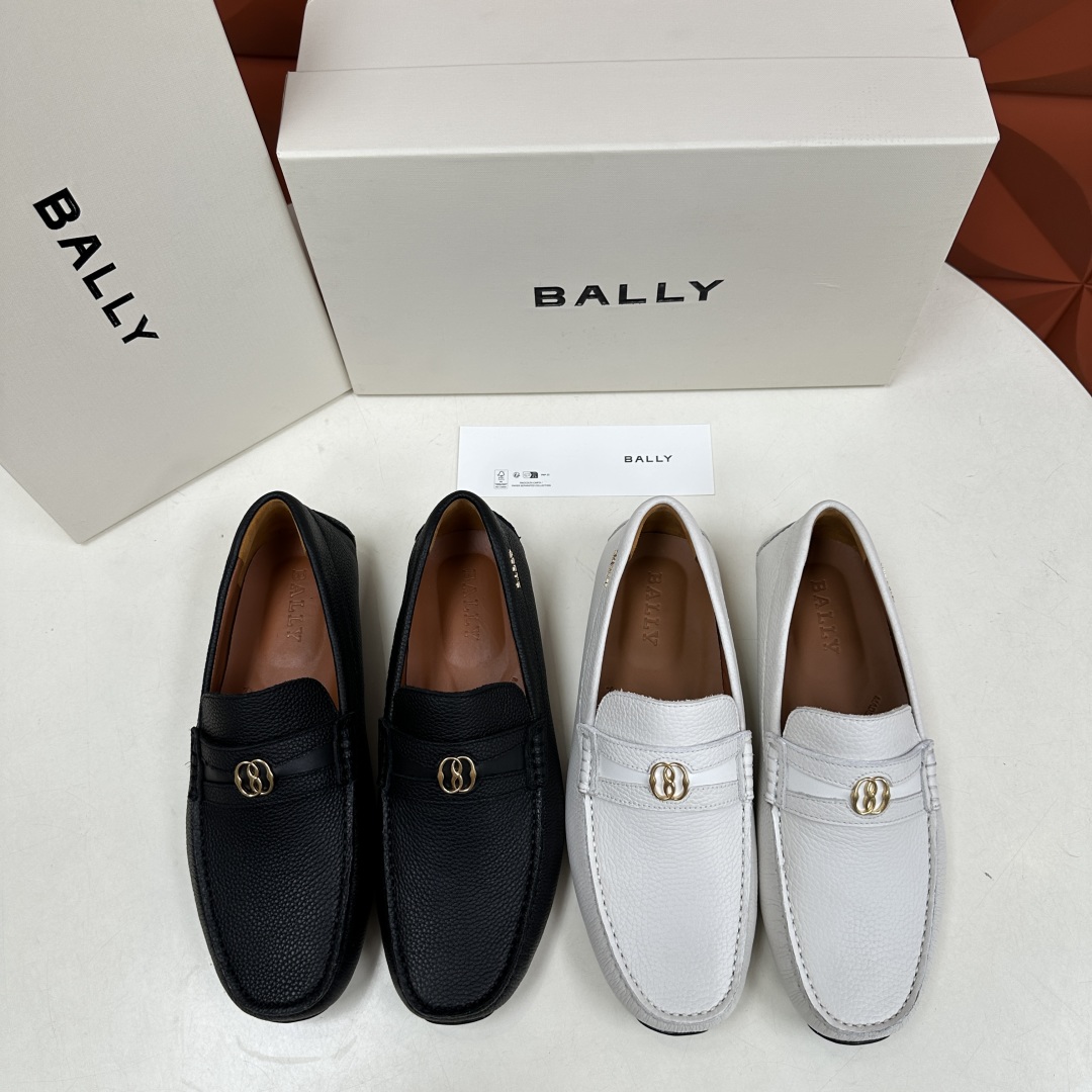 💋💍BL家新品乐福鞋 BALL* 巴-利  PAIPEL春夏豆豆鞋驾车鞋男鞋  独特的品牌logo标识设