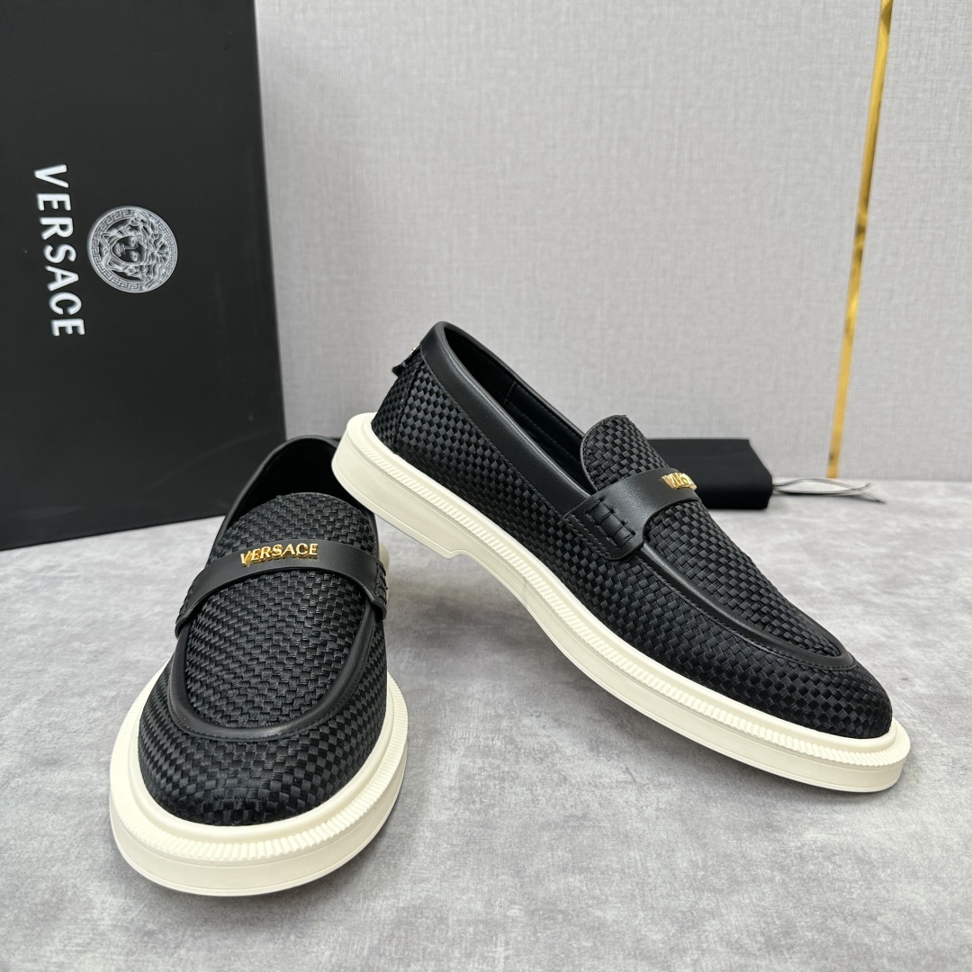 💋💍VS家新品 Versa* 范思-哲 意大利男士休闲乐福鞋上新🆕!这个意大利纯手工鞋履品牌的
