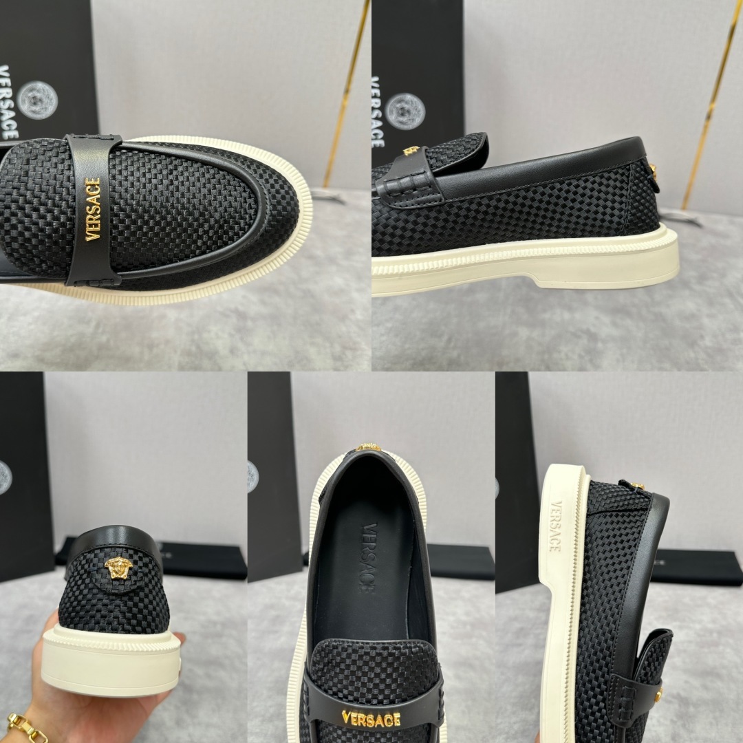 💋💍VS家新品 Versa* 范思-哲 意大利男士休闲乐福鞋上新🆕!这个意大利纯手工鞋履品牌的