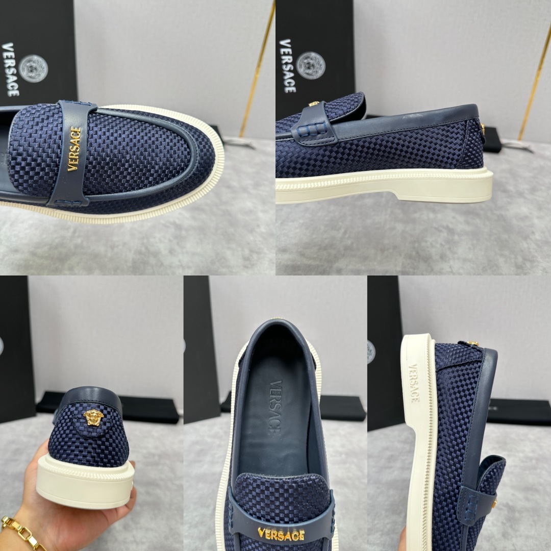 💋💍VS家新品 Versa* 范思-哲 意大利男士休闲乐福鞋上新🆕!这个意大利纯手工鞋履品牌的