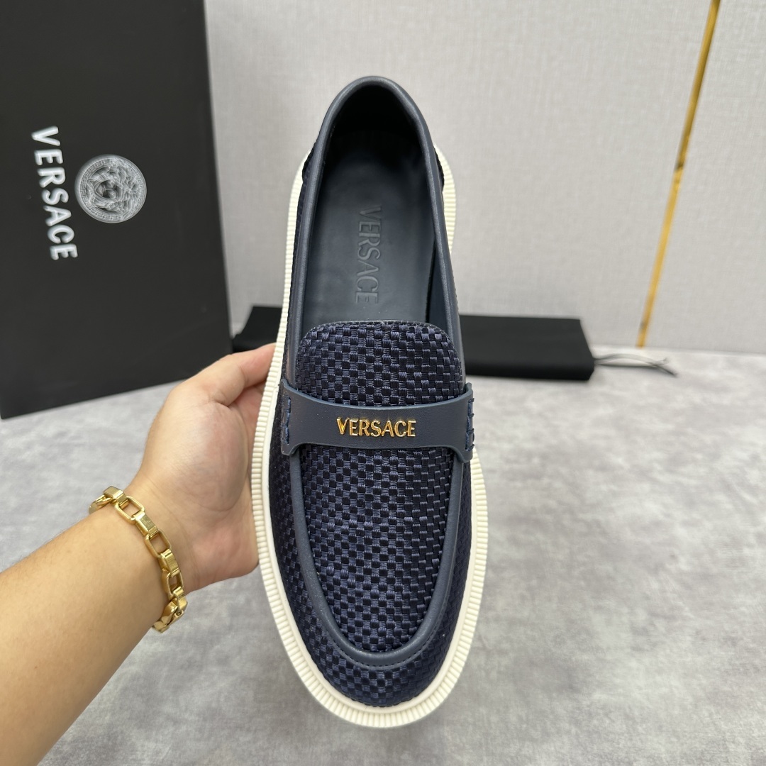 💋💍VS家新品 Versa* 范思-哲 意大利男士休闲乐福鞋上新🆕!这个意大利纯手工鞋履品牌的