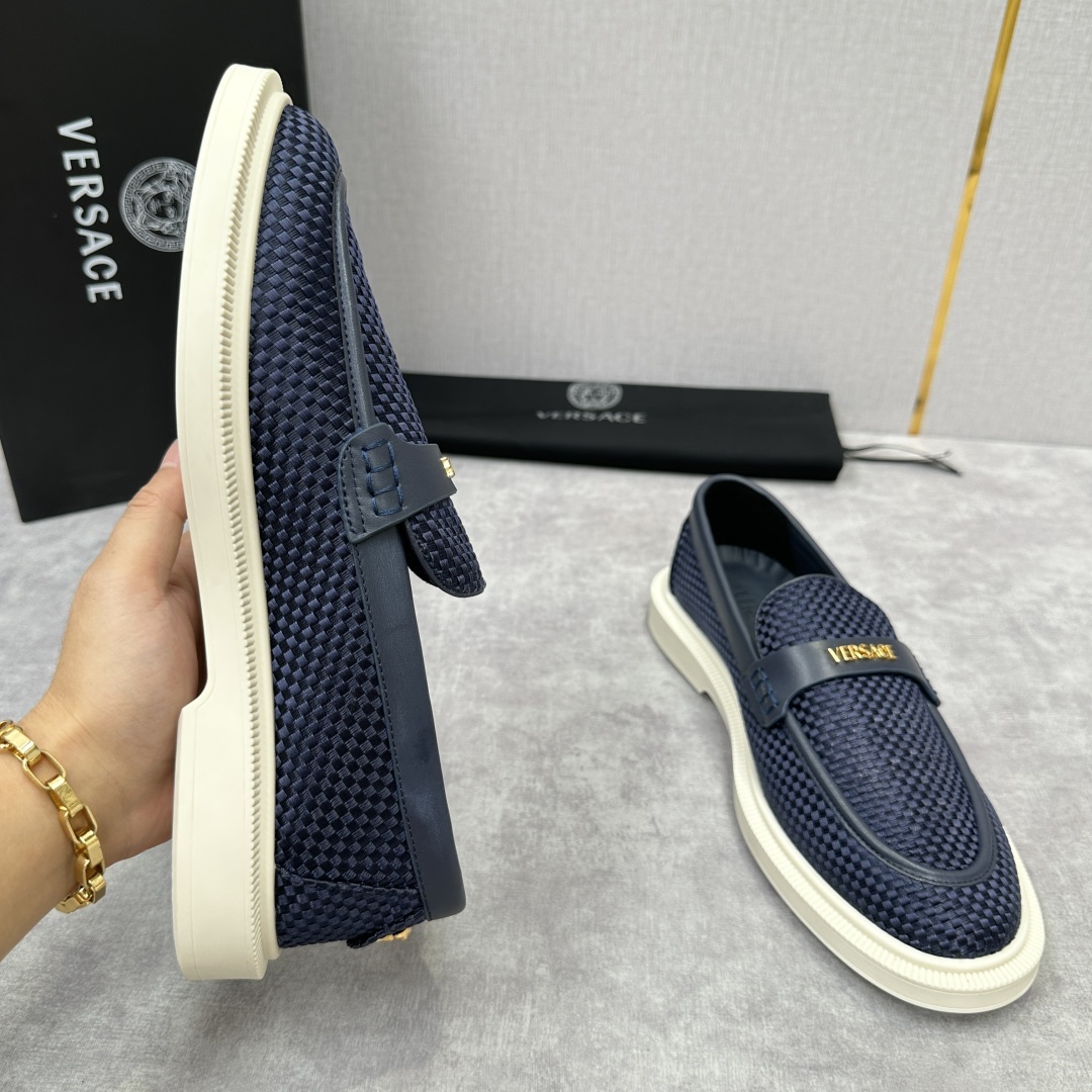 💋💍VS家新品 Versa* 范思-哲 意大利男士休闲乐福鞋上新🆕!这个意大利纯手工鞋履品牌的