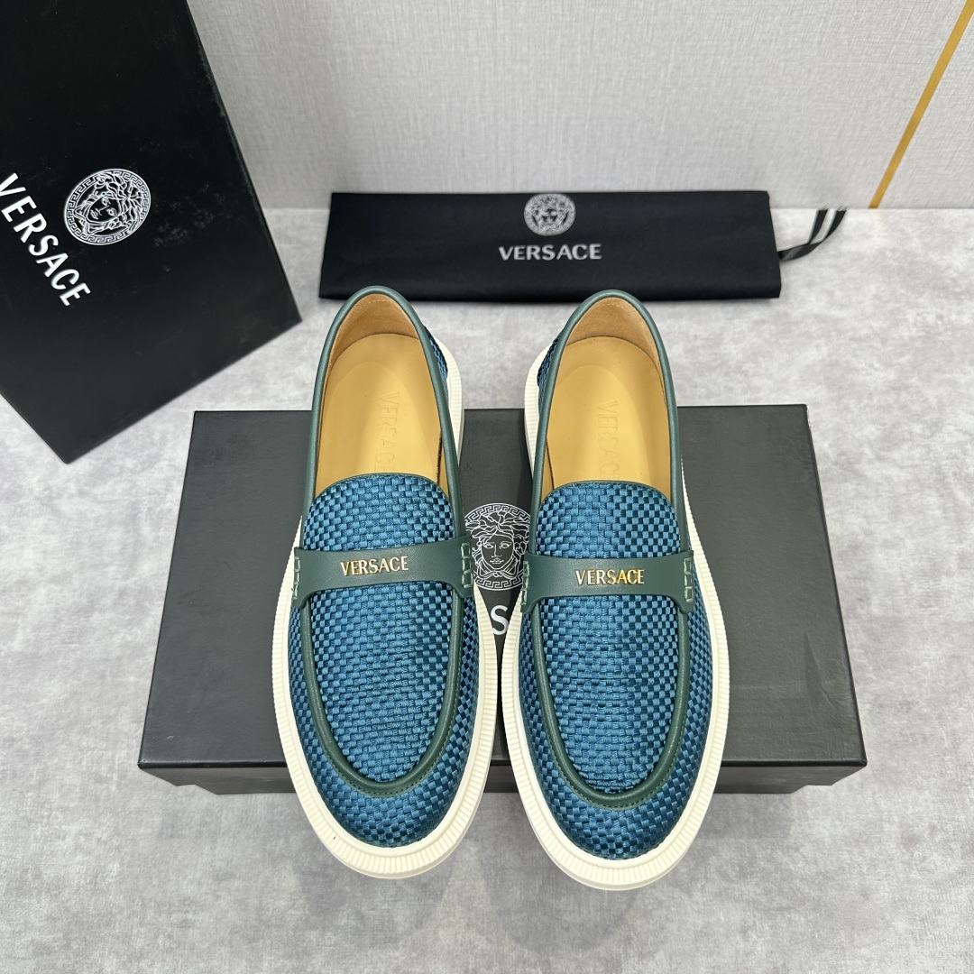 💋💍VS家新品   Versa*  范思-哲   意大利男士休闲乐福鞋上新🆕！这个意大利纯手工鞋履品牌的