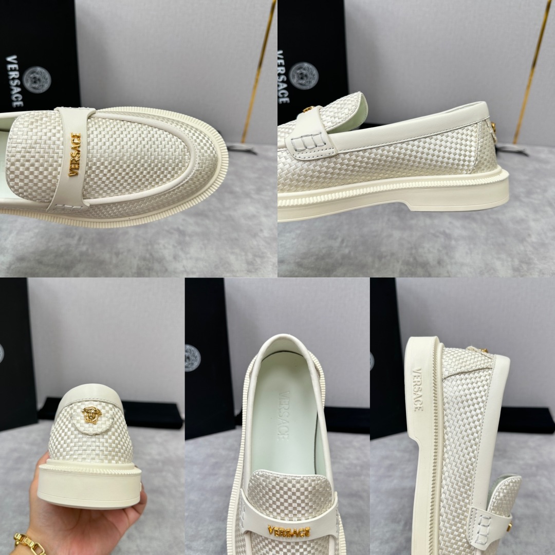 💋💍VS家新品   Versa*  范思-哲   意大利男士休闲乐福鞋上新🆕！这个意大利纯手工鞋履品牌的