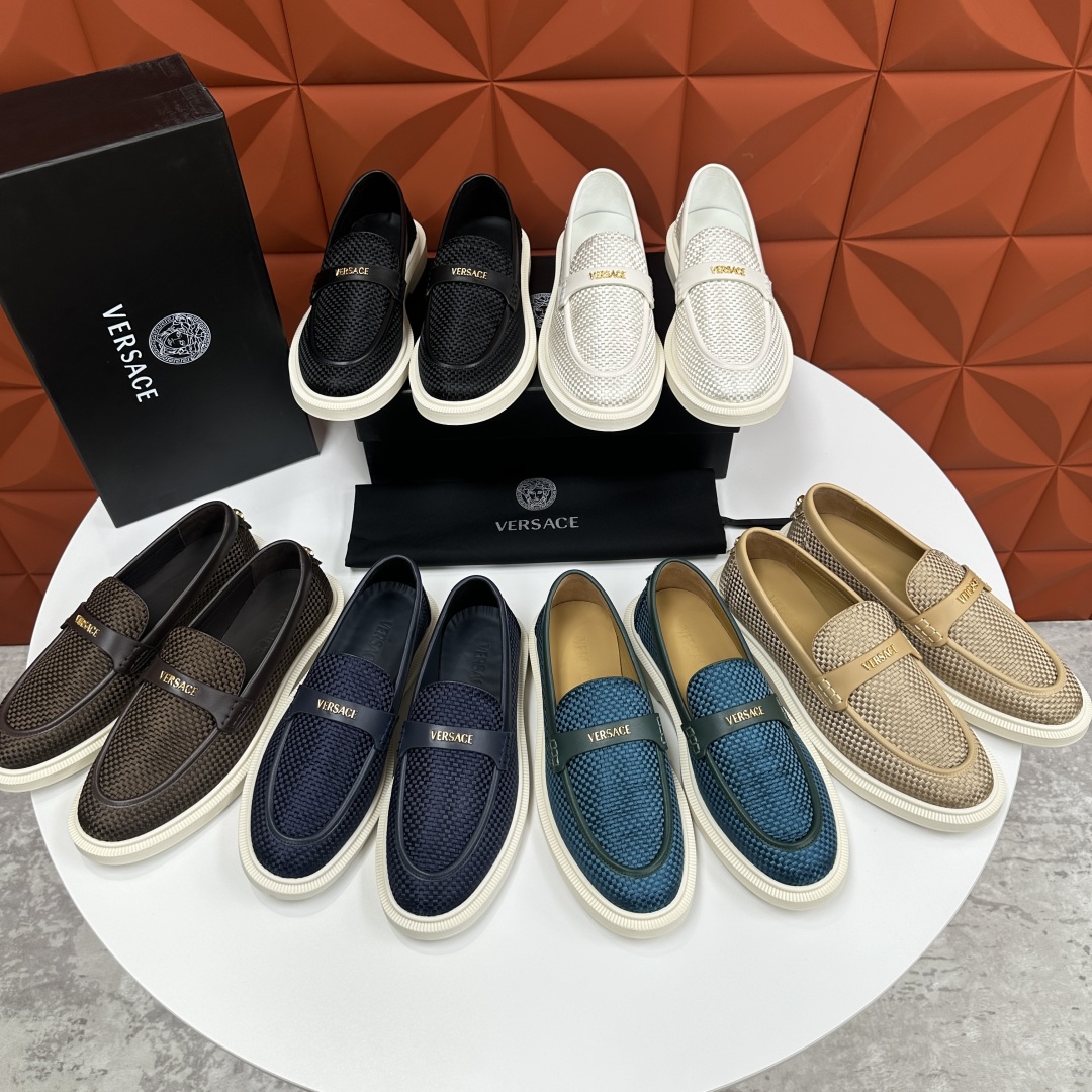 💋💍VS家新品   Versa*  范思-哲   意大利男士休闲乐福鞋上新🆕！这个意大利纯手工鞋履品牌的