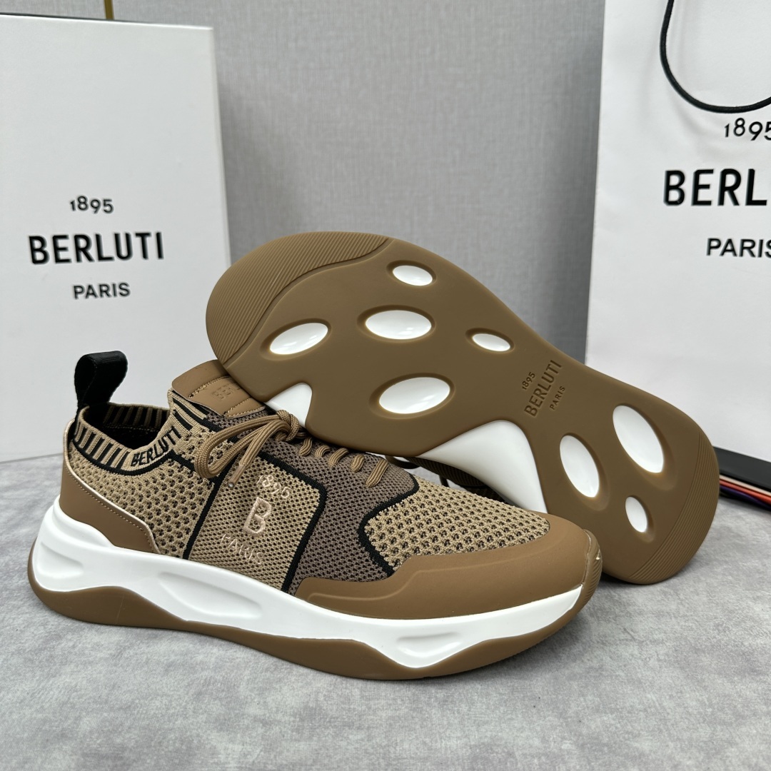 💋💍Berlut* 布鲁提新品 Shadow飞织运动鞋 原版开发打造 官方 11,200 巴
