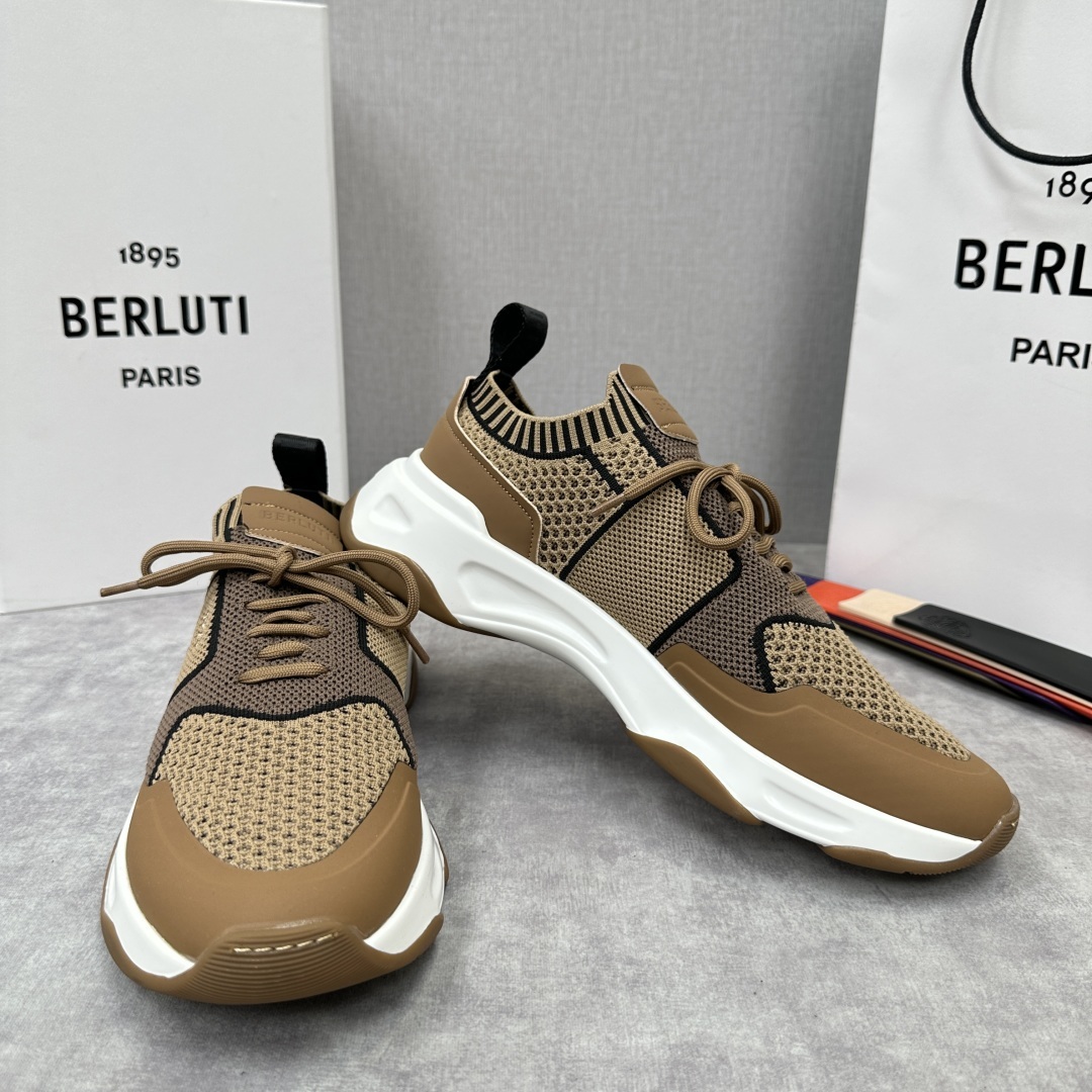 💋💍Berlut* 布鲁提新品 Shadow飞织运动鞋 原版开发打造 官方 11,200 巴