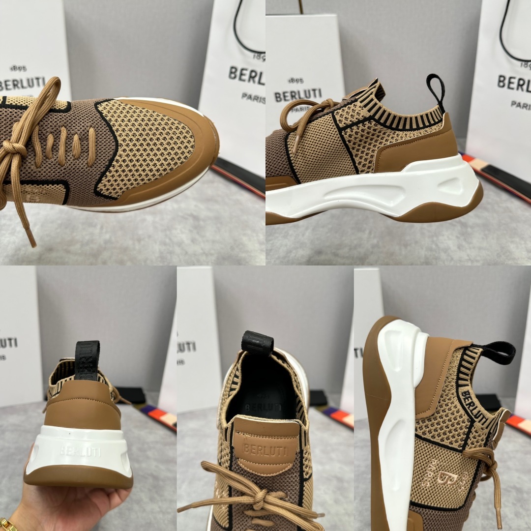 💋💍Berlut* 布鲁提新品 Shadow飞织运动鞋 原版开发打造 官方 11,200 巴