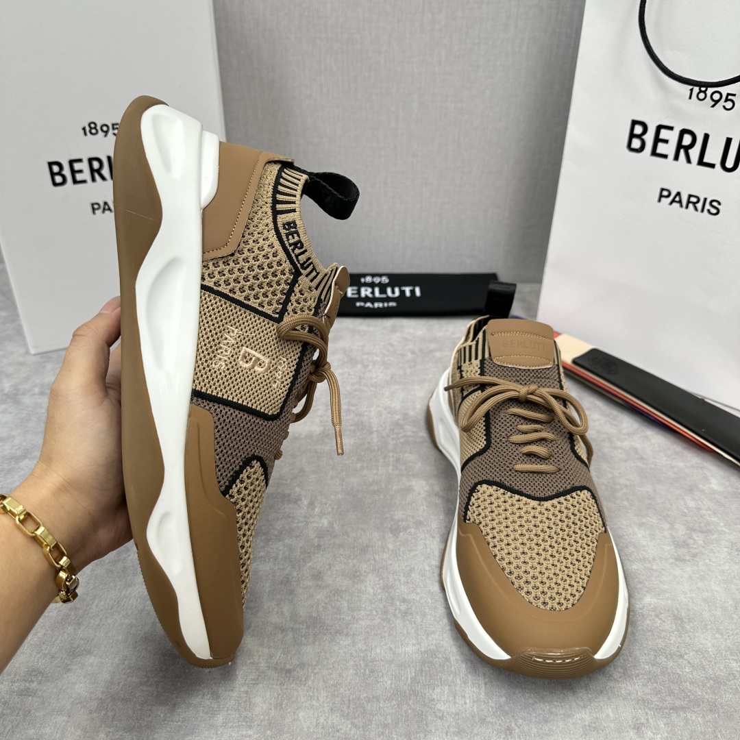 💋💍Berlut* 布鲁提新品 Shadow飞织运动鞋 原版开发打造 官方 11,200 巴