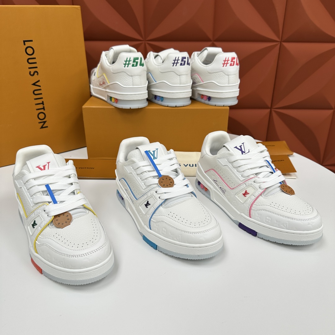 💋💍L家新品   TRAINER 运动鞋系列   官方   12,200  路易～x Tyler合作系列