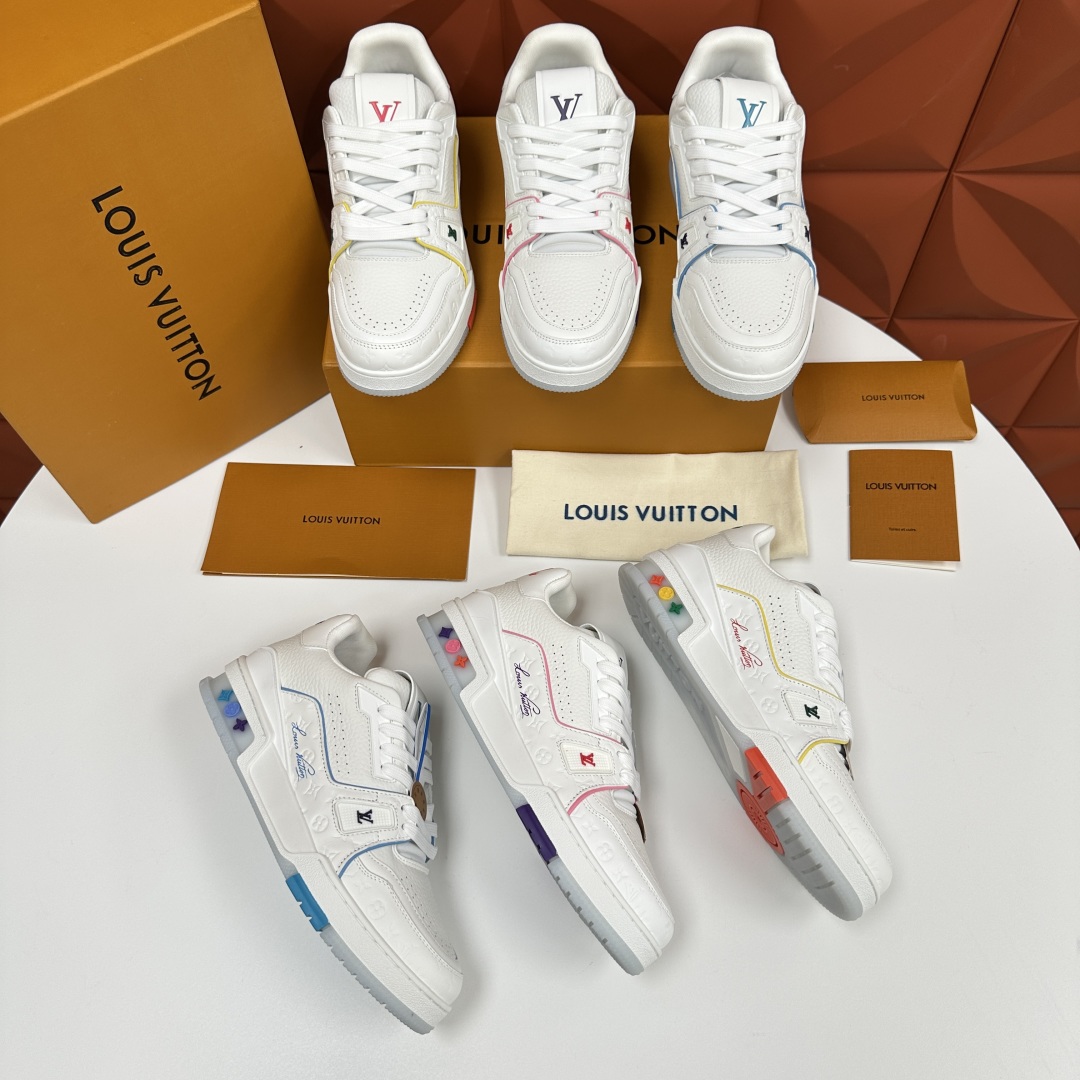 💋💍L家新品   TRAINER 运动鞋系列   官方   12,200  路易～x Tyler合作系列