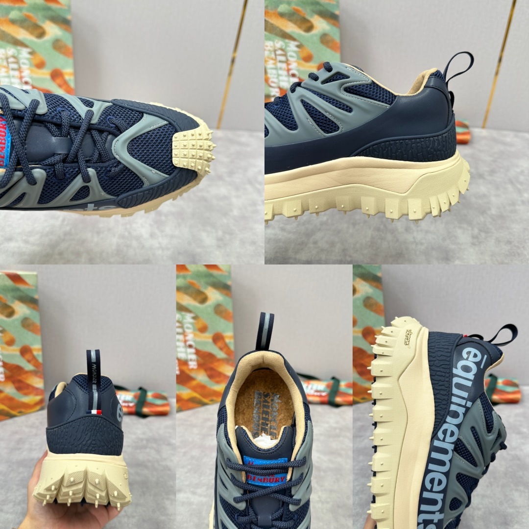 💋💍Moncle* 蒙-口 春夏新品 Trailgrip GTX男士运动鞋 官方 6050