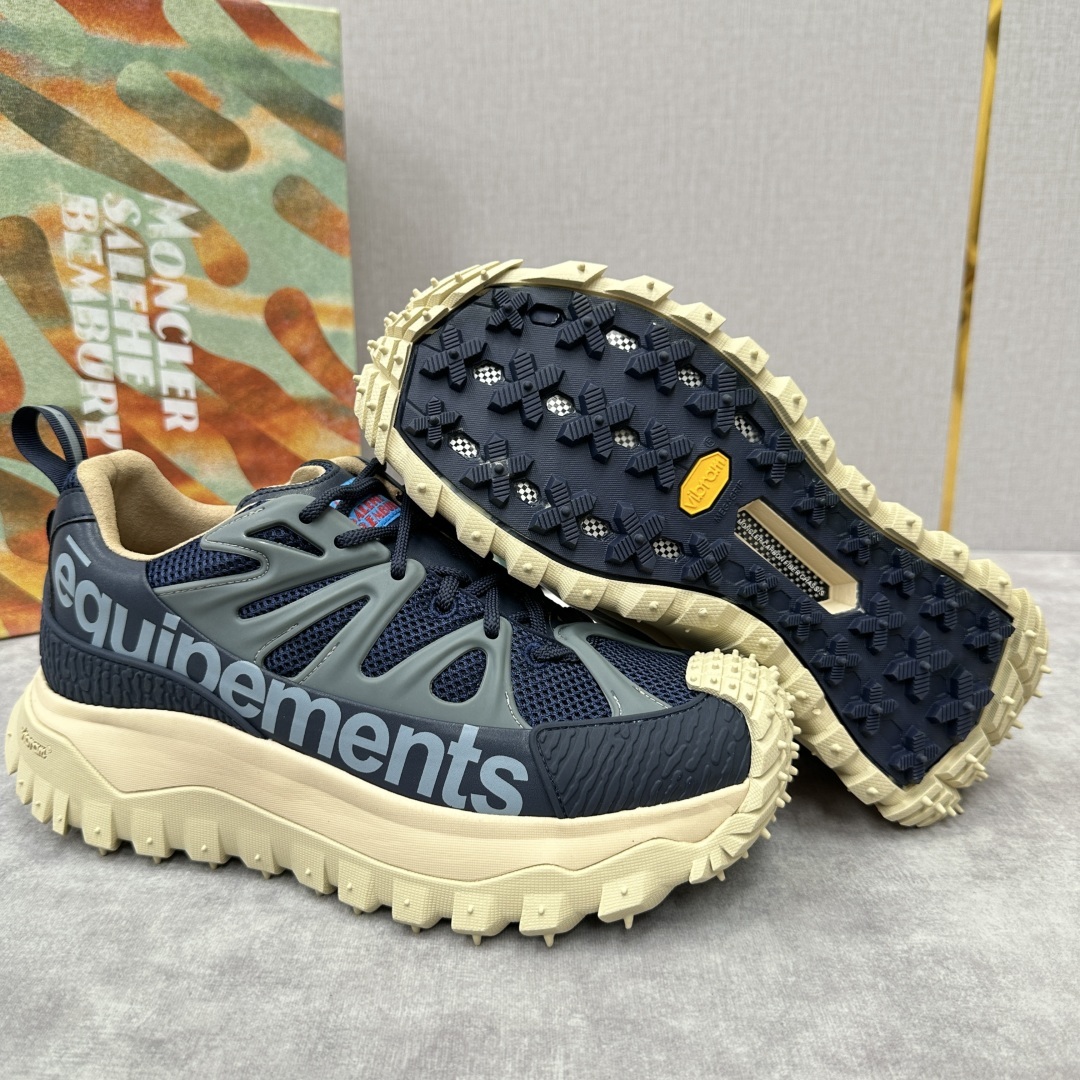 💋💍Moncle* 蒙-口 春夏新品 Trailgrip GTX男士运动鞋 官方 6050