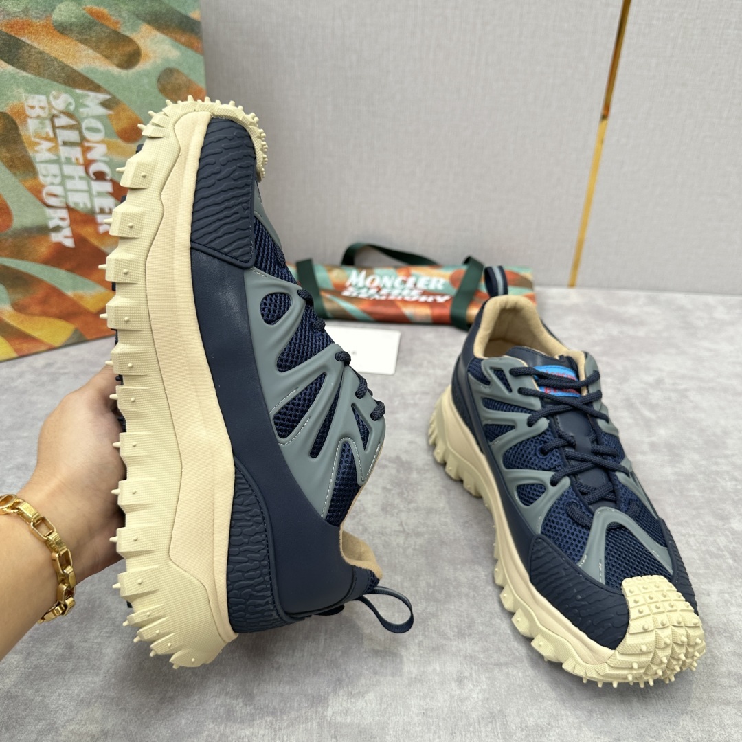 💋💍Moncle* 蒙-口 春夏新品 Trailgrip GTX男士运动鞋 官方 6050