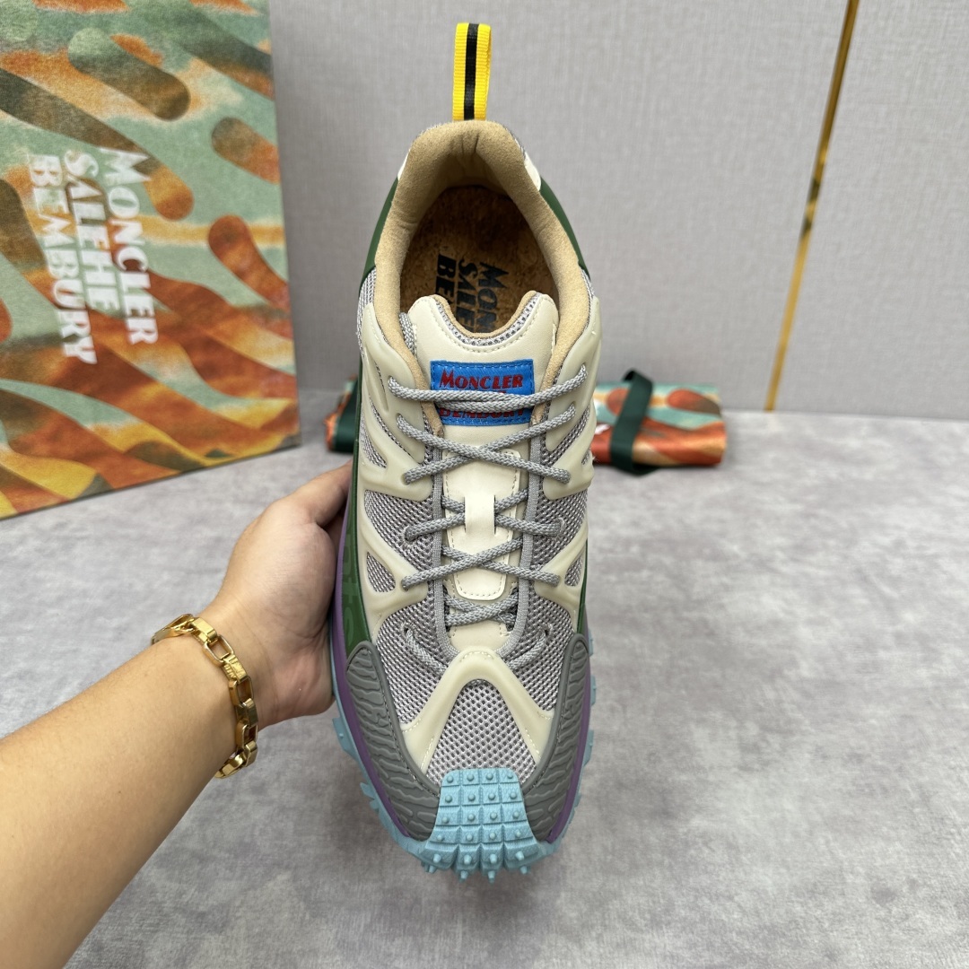 💋💍Moncle* 蒙-口 春夏新品 Trailgrip GTX男士运动鞋 官方 6050