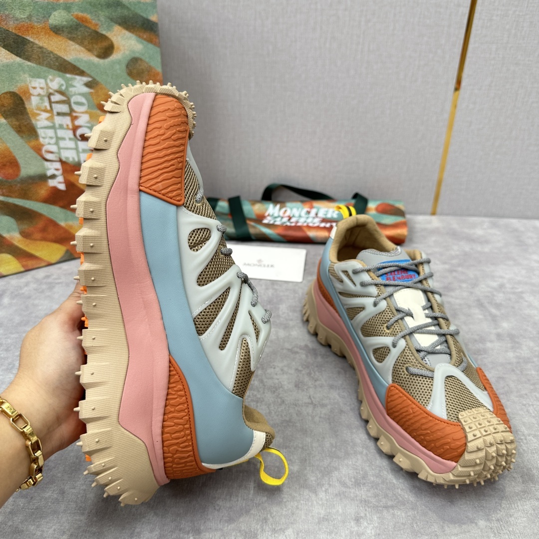 💋💍Moncle* 蒙-口 新品 Trailgrip GTX男士运动鞋 官方 78.50