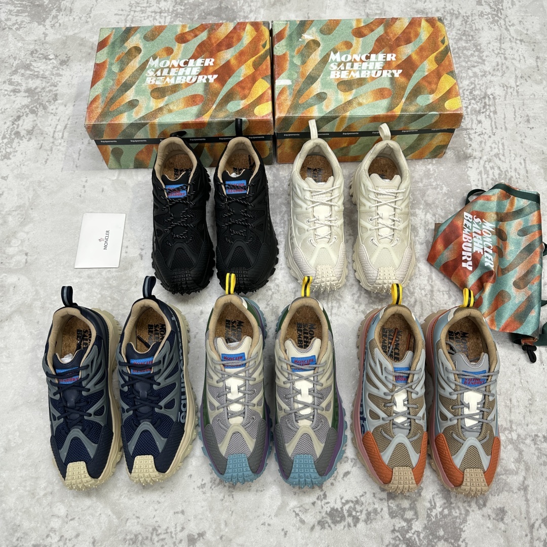 💋💍Moncle* 蒙-口 新品 Trailgrip GTX男士运动鞋 官方 78.50
