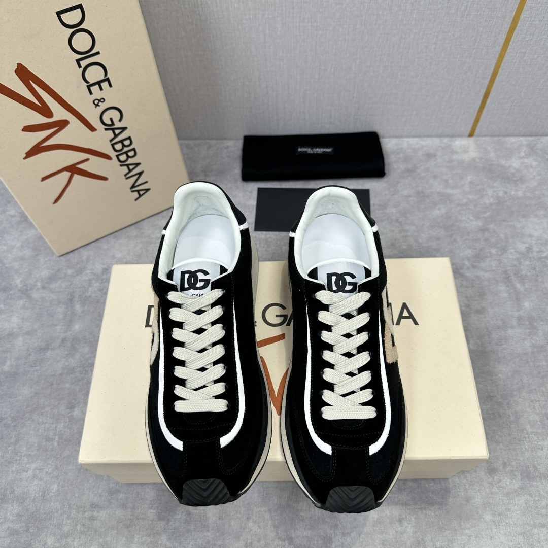 💋💍DG 家新品 Dolce &Gabban* 杜嘉~班纳 Cushion 毛巾棉拼接材质休闲运