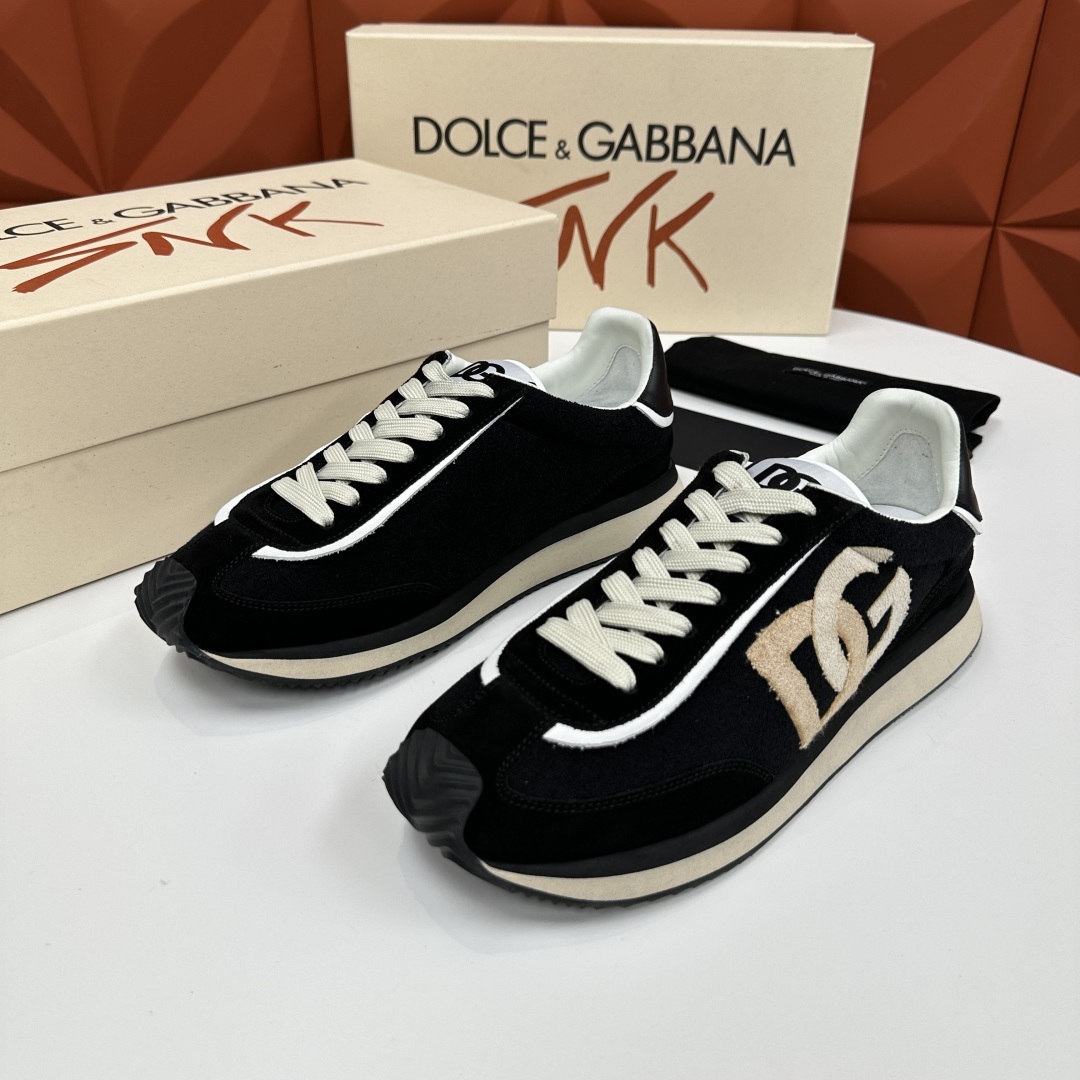 💋💍DG 家新品 Dolce &Gabban* 杜嘉~班纳 Cushion 毛巾棉拼接材质休闲运