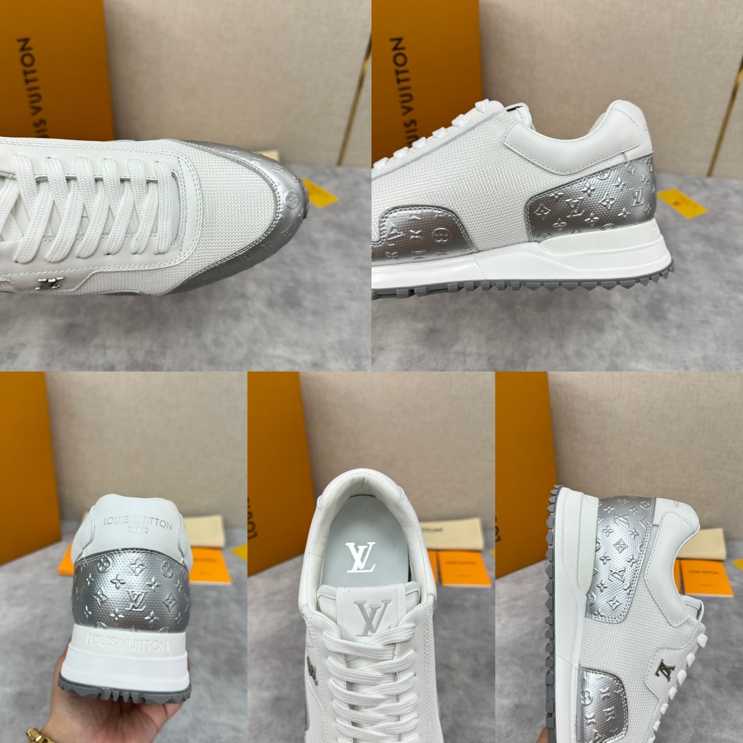 💋 💍 L 家新品  L*V 路易-威登  新款 RUN AWAY 男士运动鞋  科技与经典碰撞的时尚新