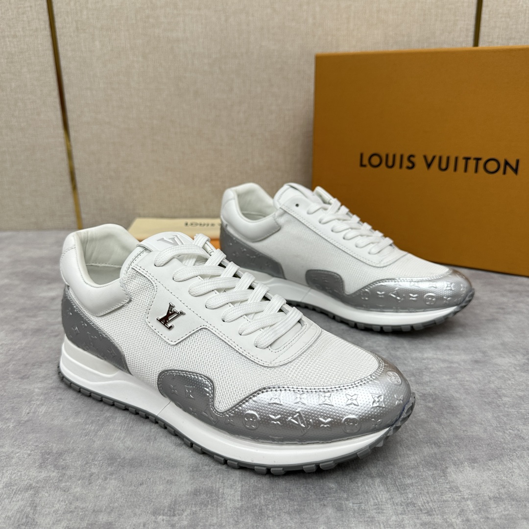 💋 💍 L 家新品  L*V 路易-威登  新款 RUN AWAY 男士运动鞋  科技与经典碰撞的时尚新