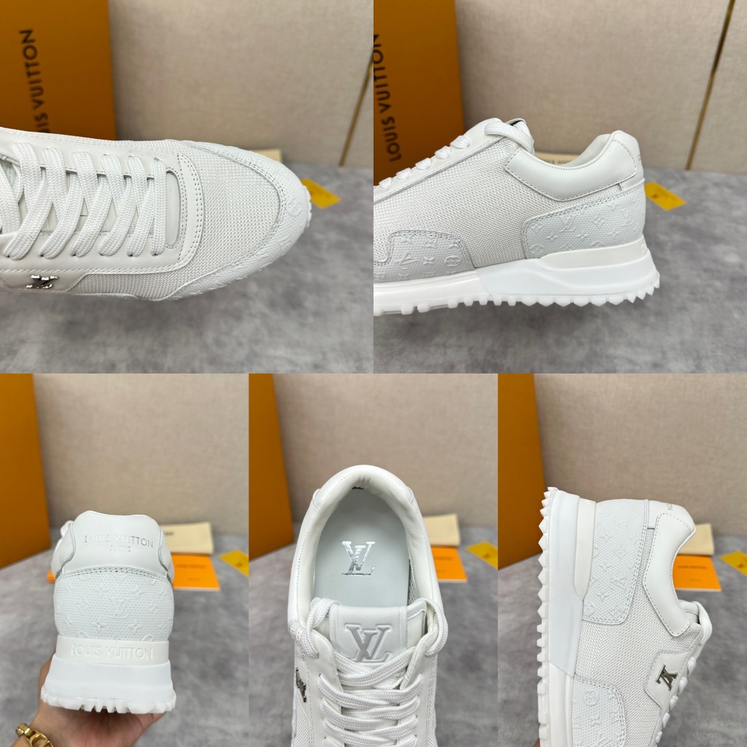 💋 💍 L 家新品  L*V 路易-威登  新款 RUN AWAY 男士运动鞋  科技与经典碰撞的时尚新
