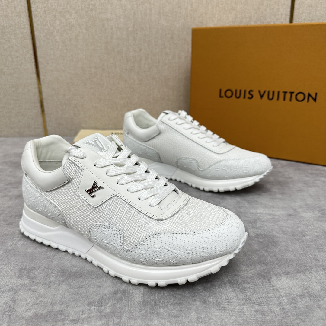 💋 💍 L 家新品  L*V 路易-威登  新款 RUN AWAY 男士运动鞋  科技与经典碰撞的时尚新