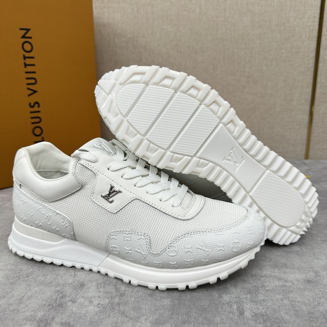 💋 💍 L 家新品  L*V 路易-威登  新款 RUN AWAY 男士运动鞋  科技与经典碰撞的时尚新