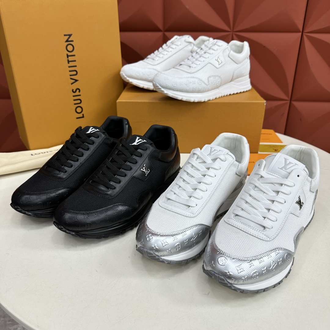 💋 💍 L 家新品 L*V 路易-威登 新款 RUN AWAY 男士运动鞋 科技与经典碰撞的时尚新