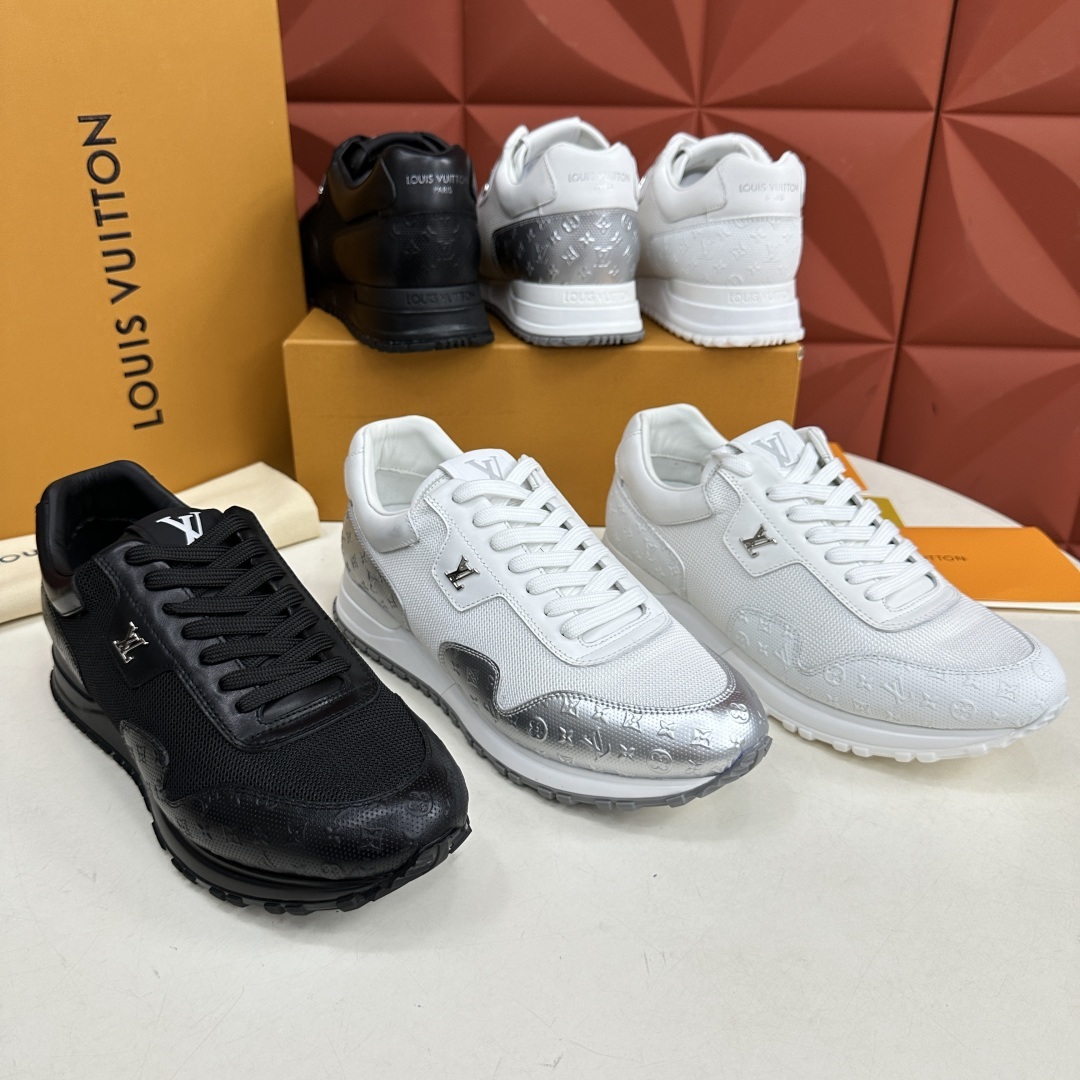💋 💍 L 家新品 L*V 路易-威登 新款 RUN AWAY 男士运动鞋 科技与经典碰撞的时尚新