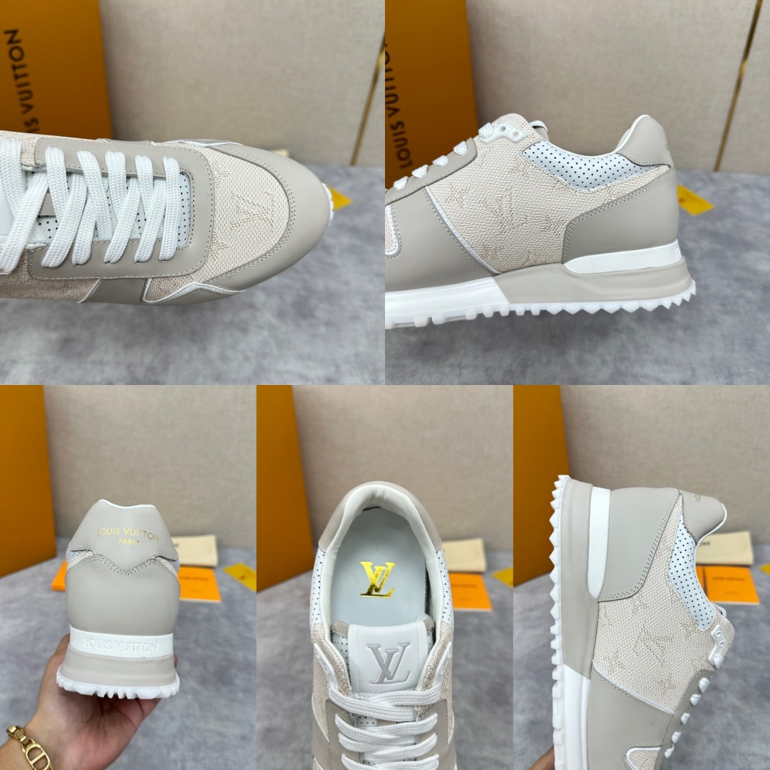💋 💍 L 家新品  L*V 路易-威登  新款 RUN AWAY 男士运动鞋  潮流与经典的完美融合 
