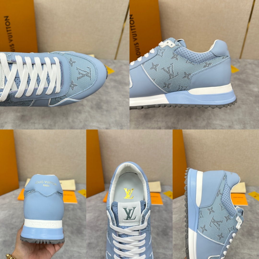 💋 💍 L 家新品  L*V 路易-威登  新款 RUN AWAY 男士运动鞋  潮流与经典的完美融合 