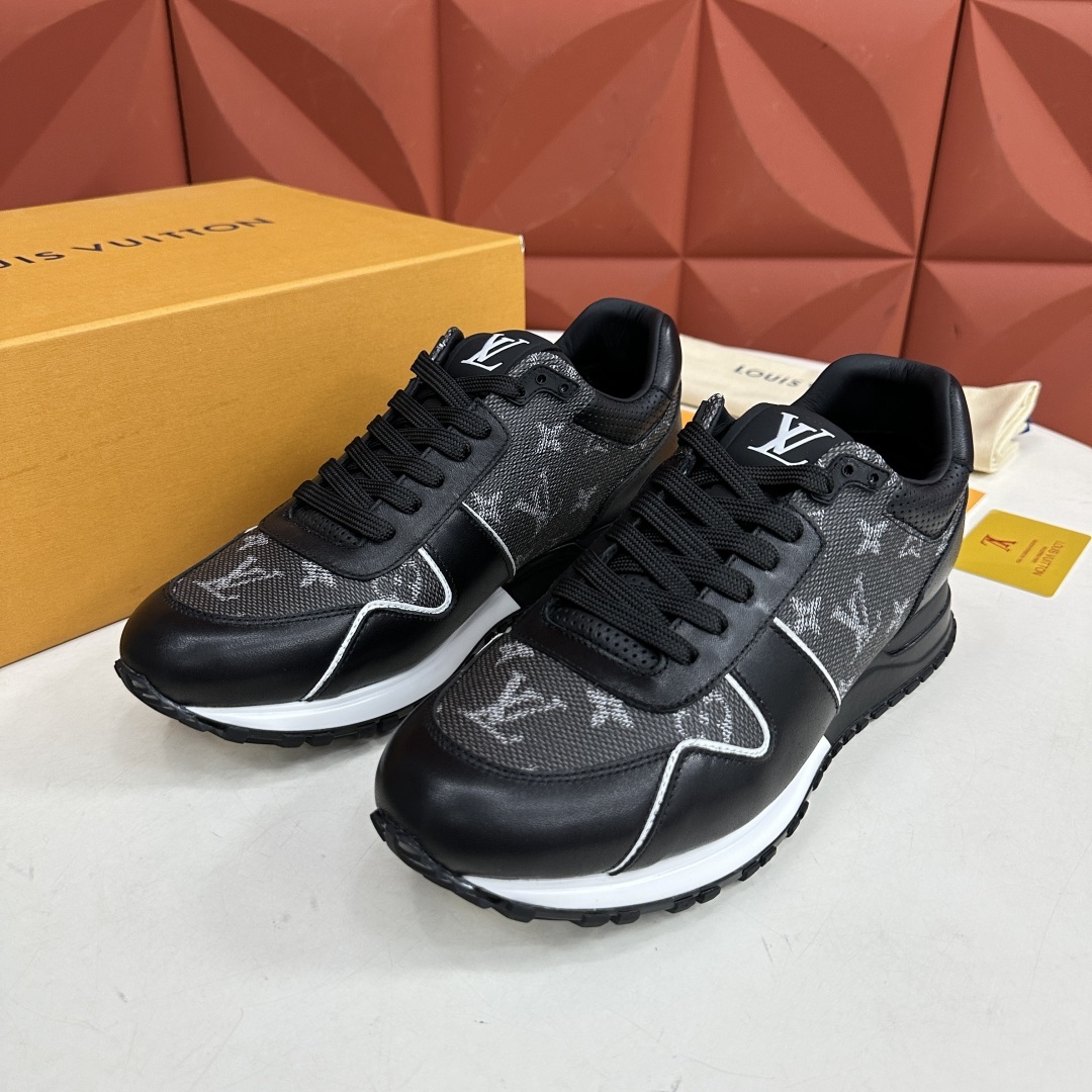 💋 💍 L 家新品 L*V 路易-威登 新款 RUN AWAY 男士运动鞋 潮流与经典的完美融合