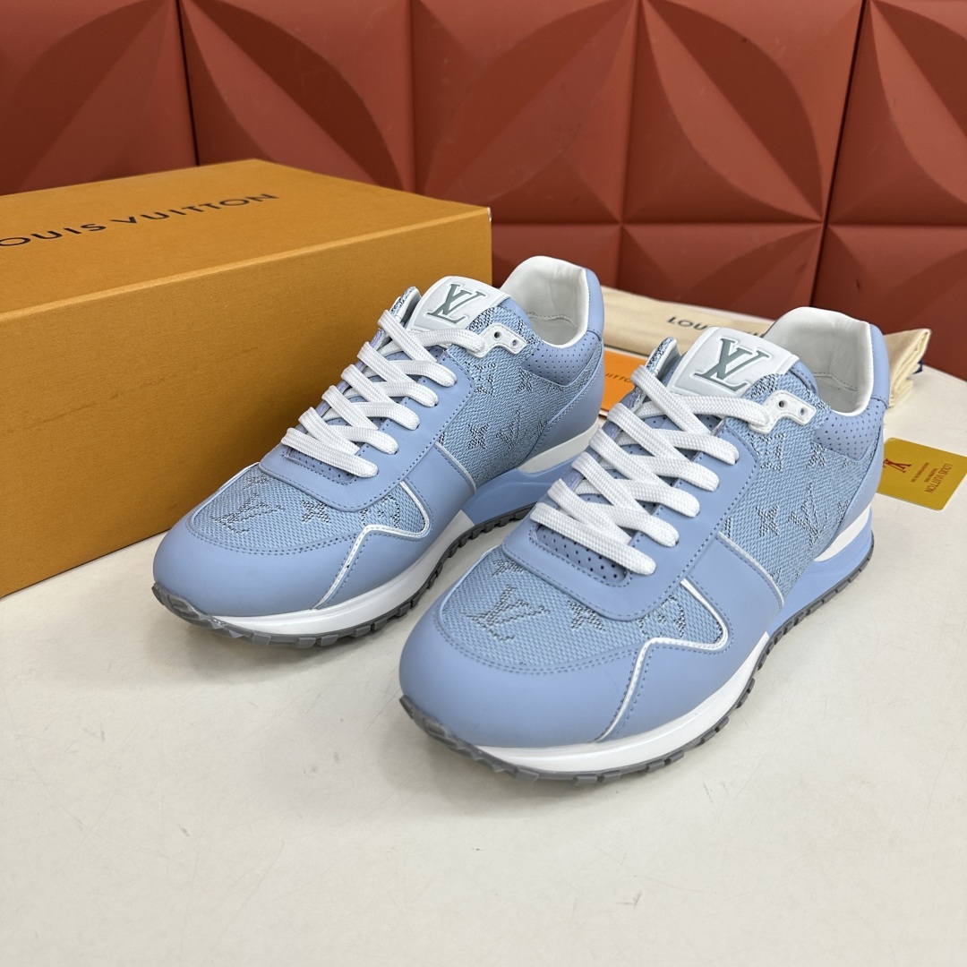 💋 💍 L 家新品 L*V 路易-威登 新款 RUN AWAY 男士运动鞋 潮流与经典的完美融合
