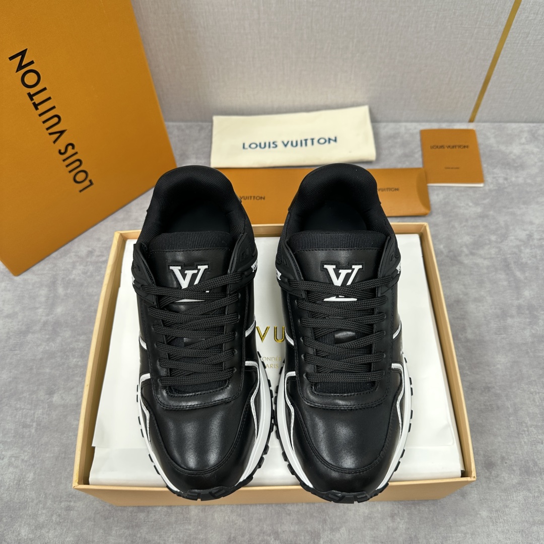 💋 💍 L 家新品  L*V 路易-威登  新款 RUN AWAY  MIXI 男士运动鞋  官方   