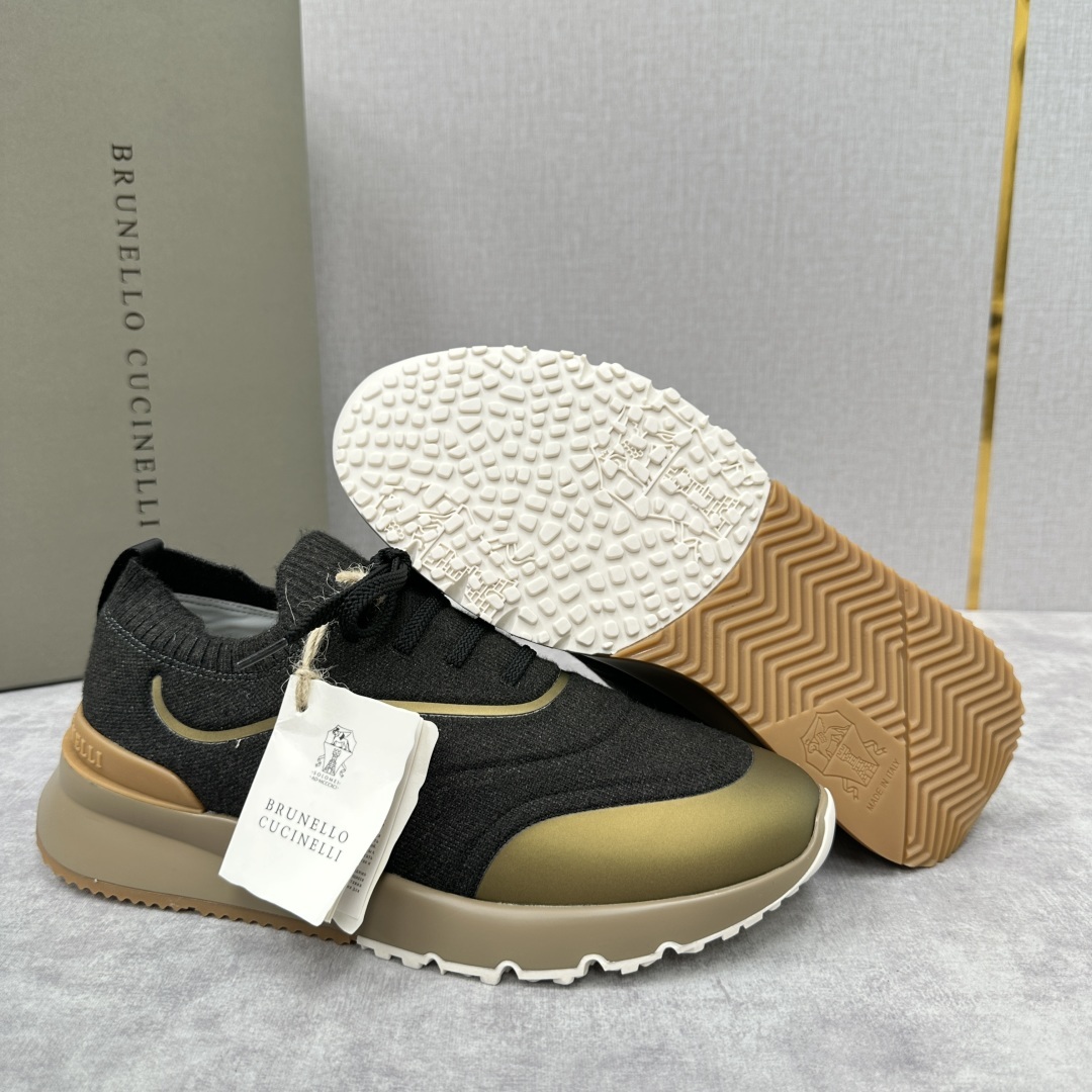 💋💍BC 新品 Brunello Cucinell* 针织运动鞋系列 官方 9,600