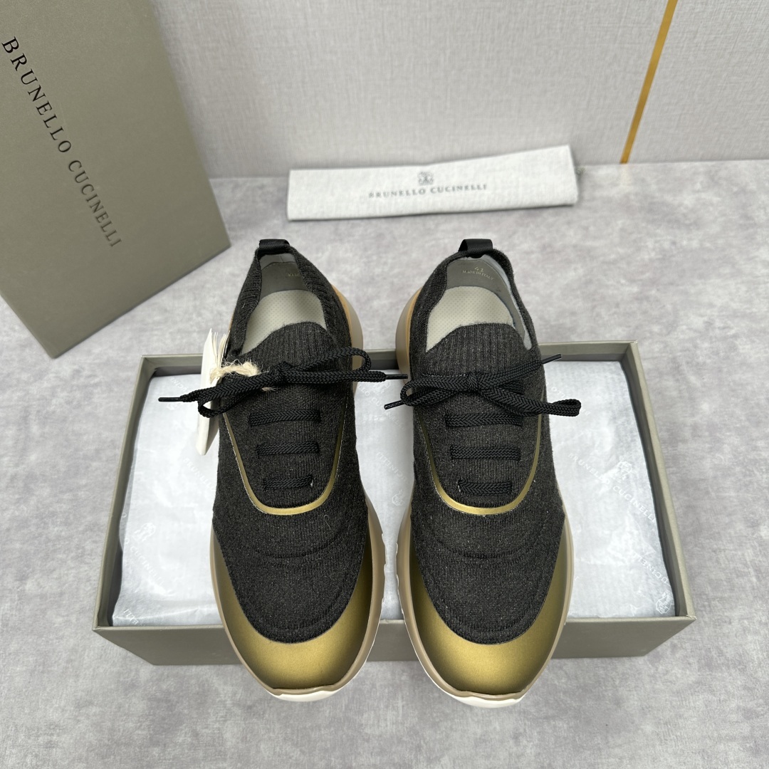 💋💍BC 新品 Brunello Cucinell* 针织运动鞋系列 官方 9,600