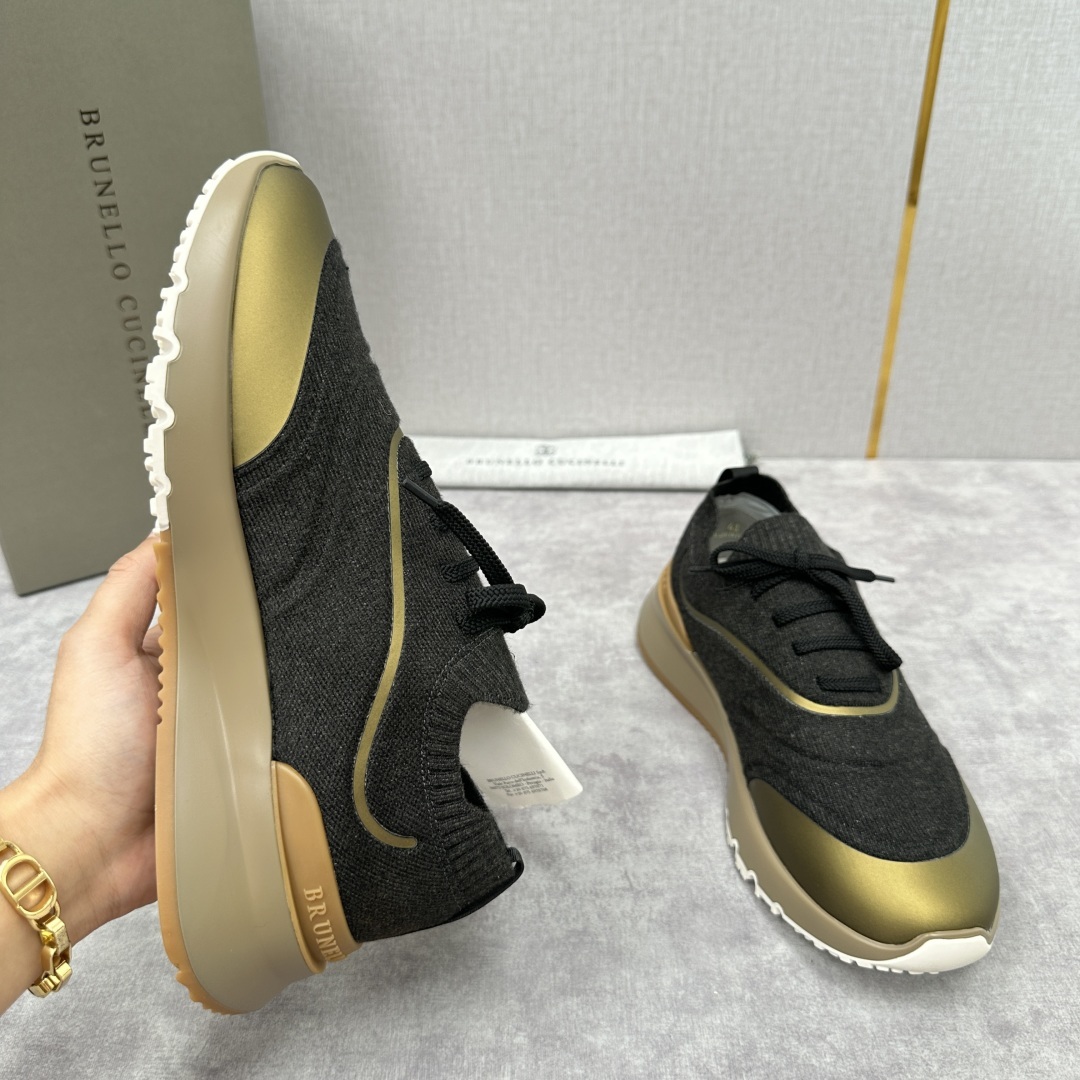 💋💍BC 新品 Brunello Cucinell* 针织运动鞋系列 官方 9,600