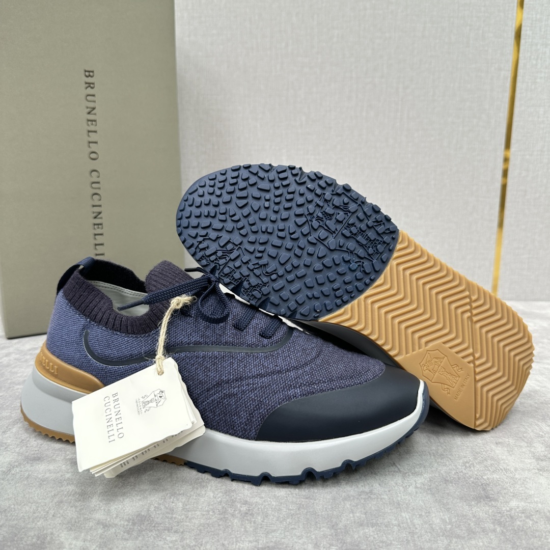 💋💍BC 新品 Brunello Cucinell* 针织运动鞋系列 官方 9,600