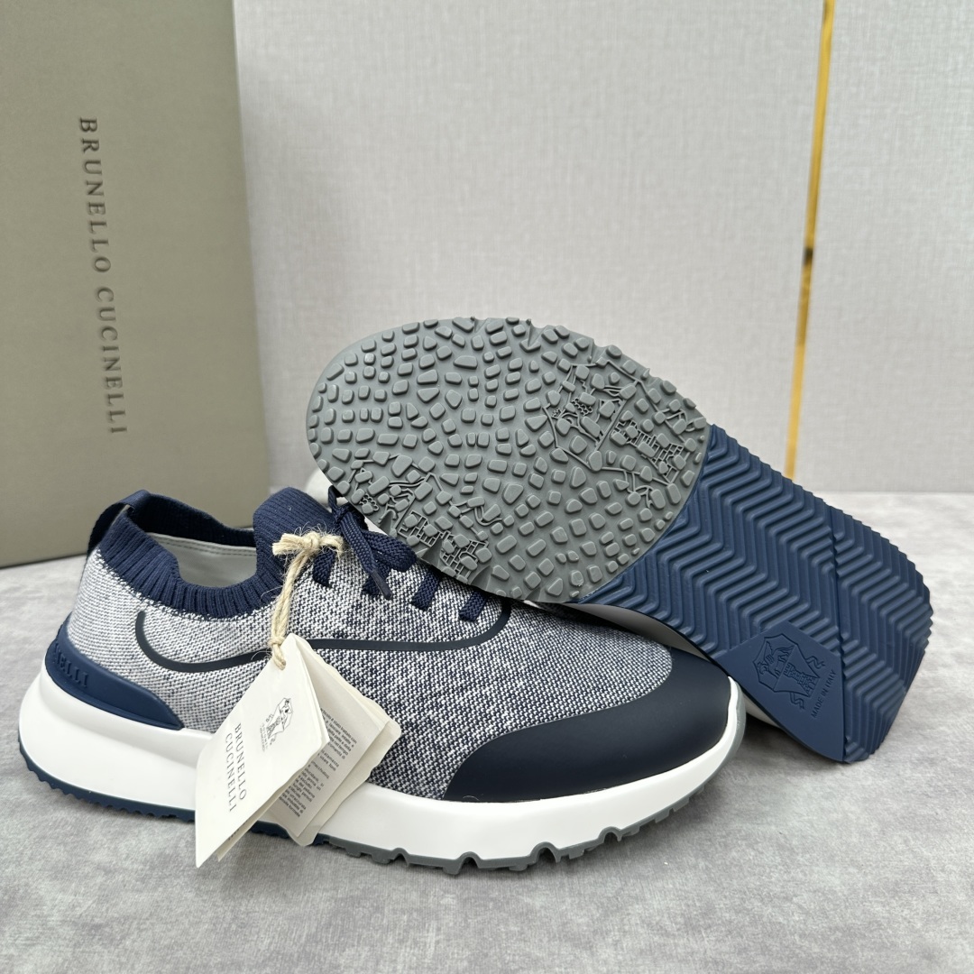 💋💍BC 新品 Brunello Cucinell* 针织运动鞋系列 官方 9,600