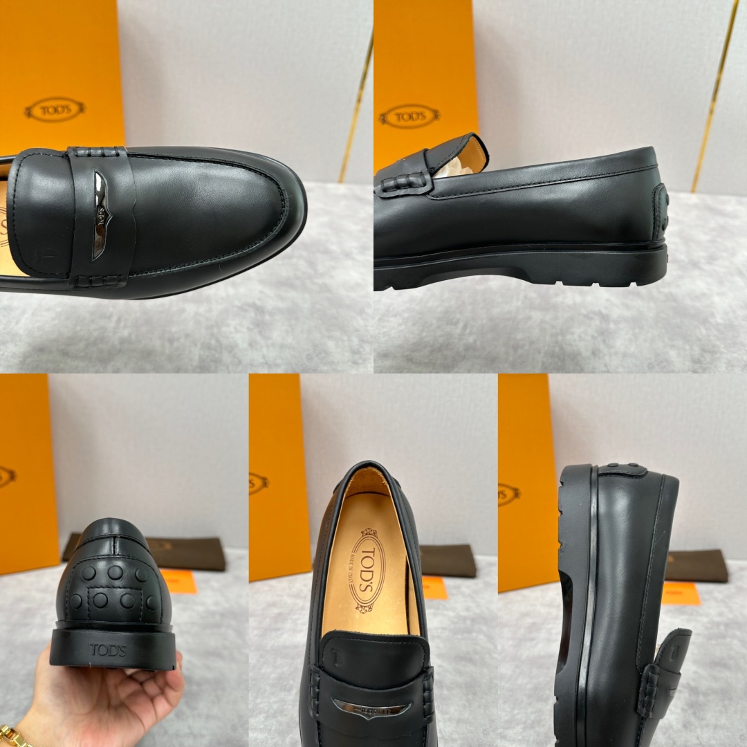 💋💍TOD*S  托德-斯 新品拉菲草（汤德森）OTV绒面皮革乐福鞋上🆕  官方  5,800   本款