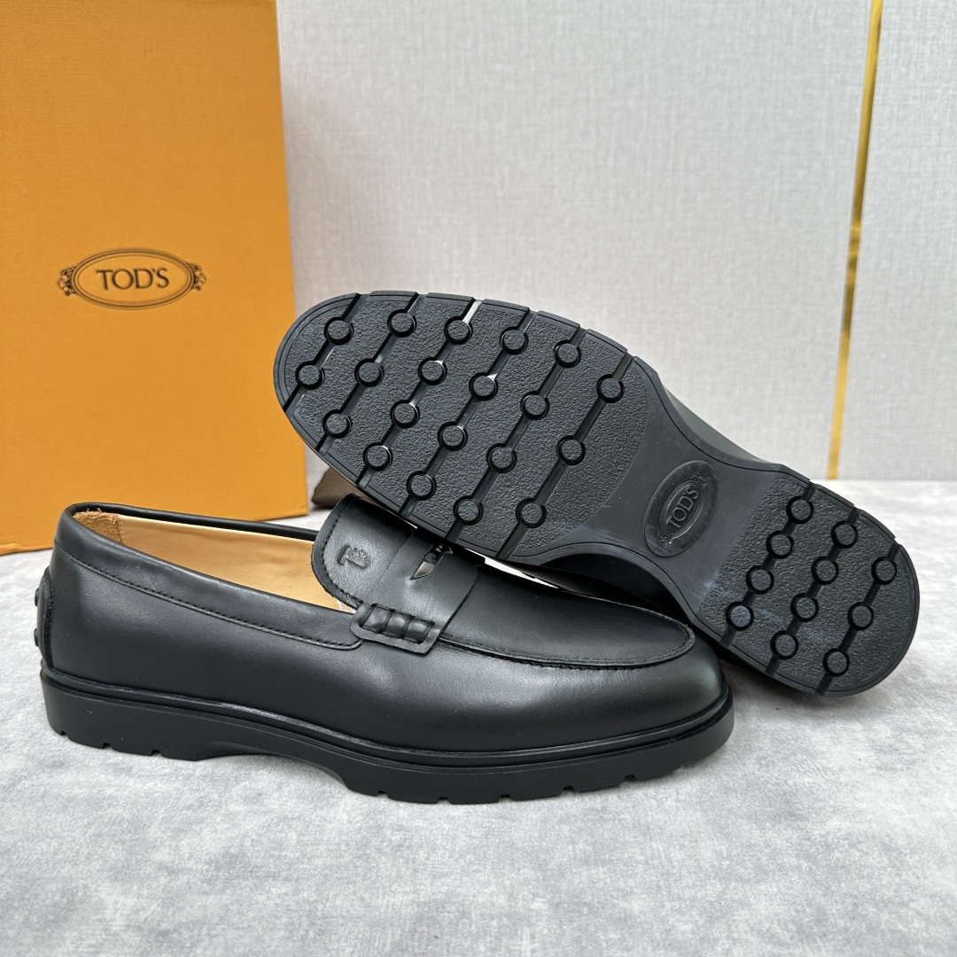 💋💍TOD*S  托德-斯 新品拉菲草（汤德森）OTV绒面皮革乐福鞋上🆕  官方  5,800   本款