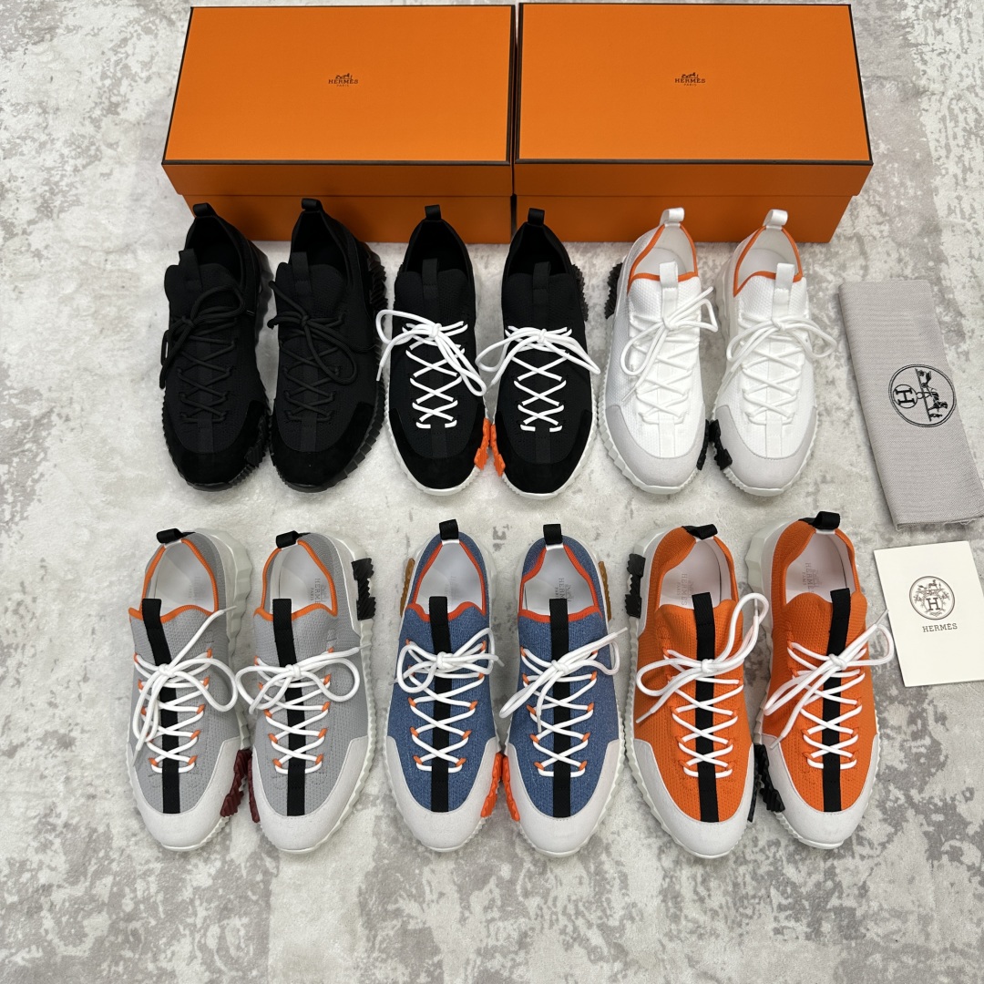 💋💍H家新品 LIFT 免系带运动鞋系列   官方   8,900  双色H字母标识  采用进口进口针织