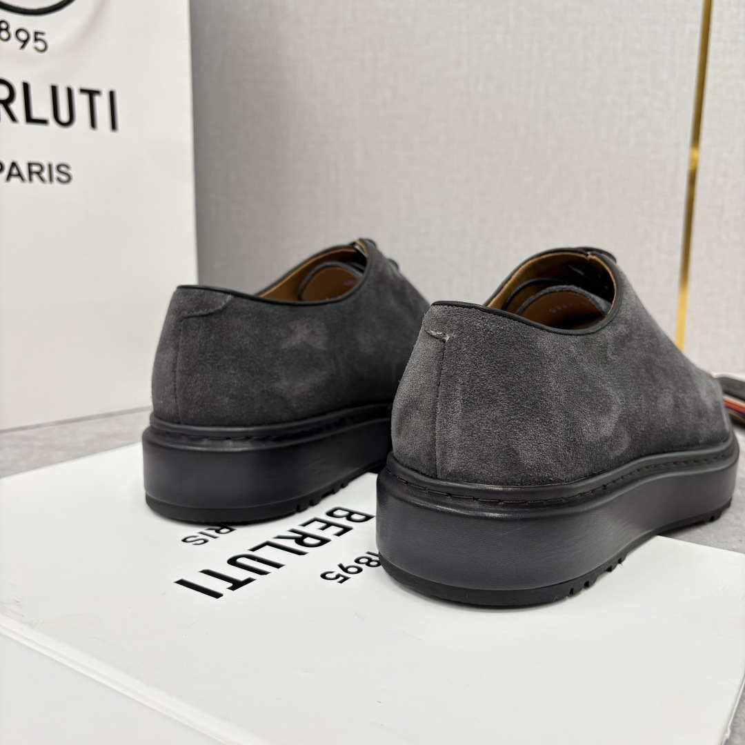💋💍BERLUT* 布鲁提 ALTO 套脚牛津鞋 男士正装👔一脚蹬皮鞋 官方 19,500