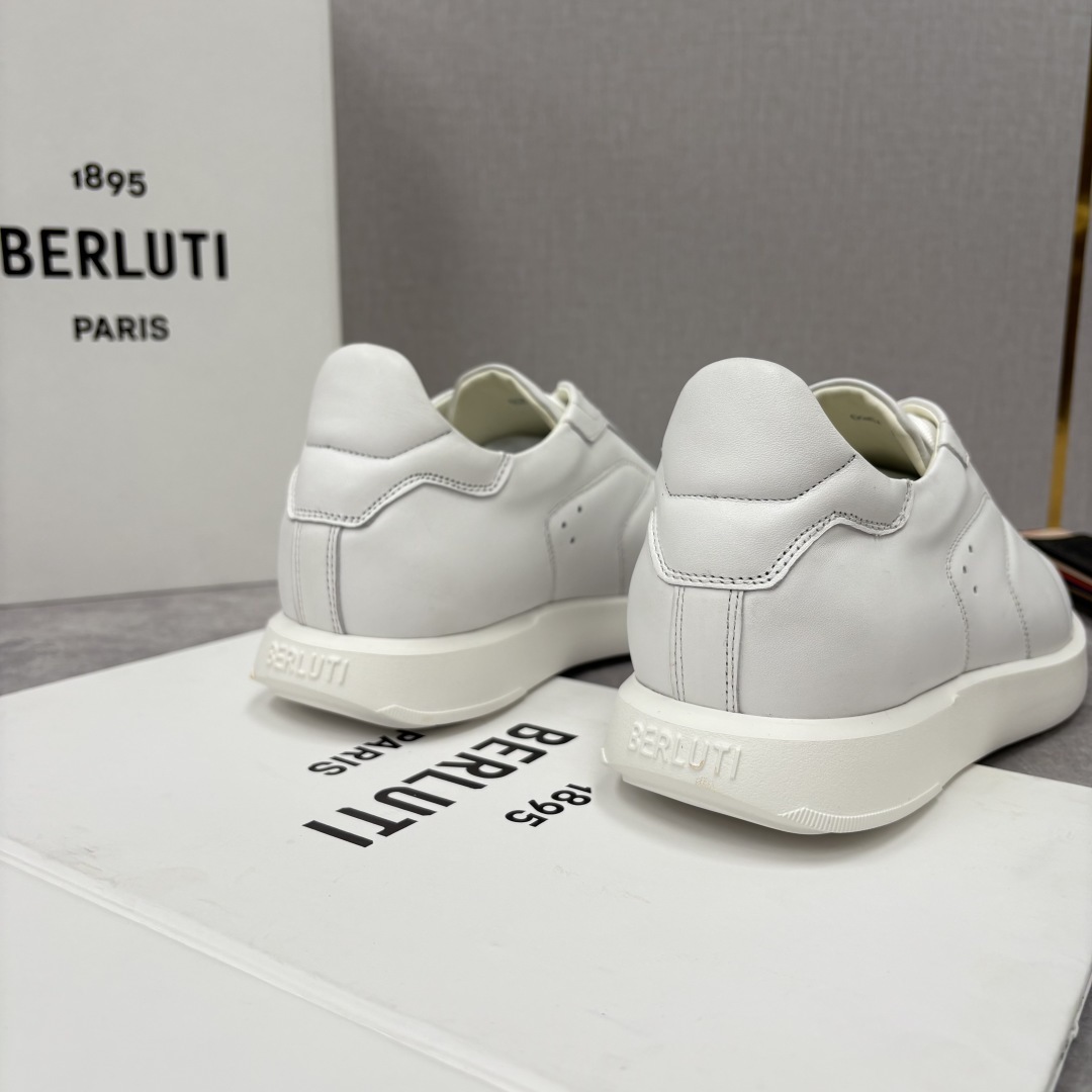 💋💍Berlut* 布鲁提 新款刀锋造型板鞋来袭 新品Stellar Scritto刺青手绘图纹休闲运动