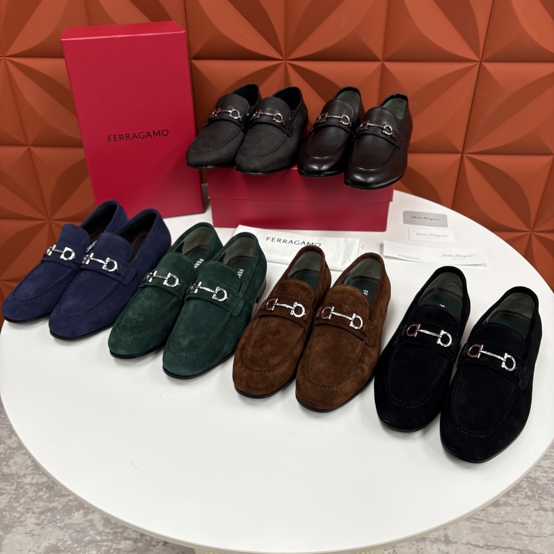 💋💍 SF 菲拉** 专柜同步新款 男士便鞋 可休闲可正装莫卡辛乐福皮鞋 经典造型体现正装时髦魅力,全