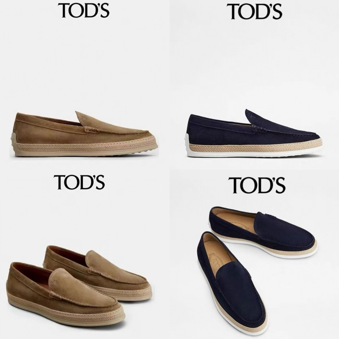 💋💍TOD*S 托德-斯 新品拉菲草(汤德森)OTV绒面皮革乐福鞋上🆕 官方 4,800
本款便鞋