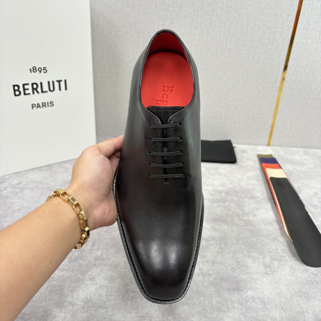 Berluti Men's Formal Dress Shoes, Hand-Colored Leather Oxfords, Classic Style 8 cmp i1755596201485 8538 0 6
