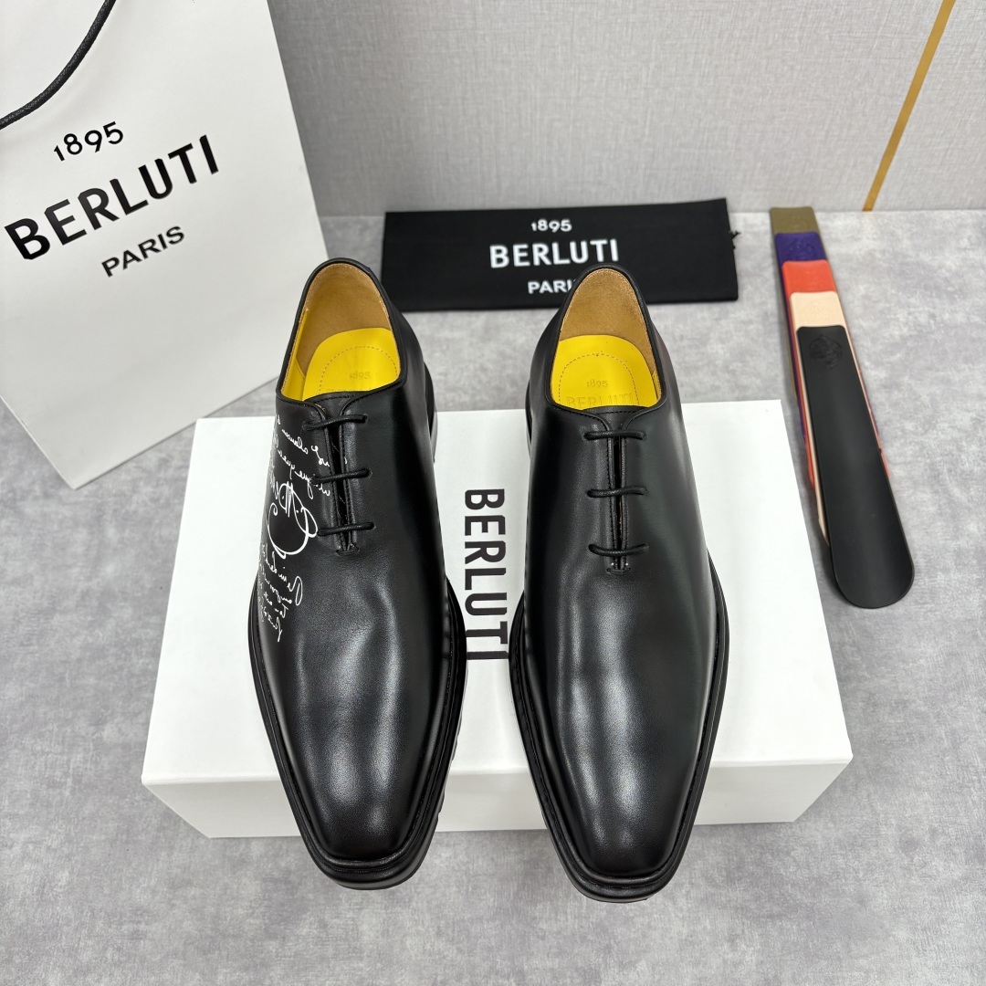 💋💍BERLUT* 布鲁提 ALTO 牛津鞋 男士正装👔皮鞋 官方 23,700 超级内卷的一款改色系带